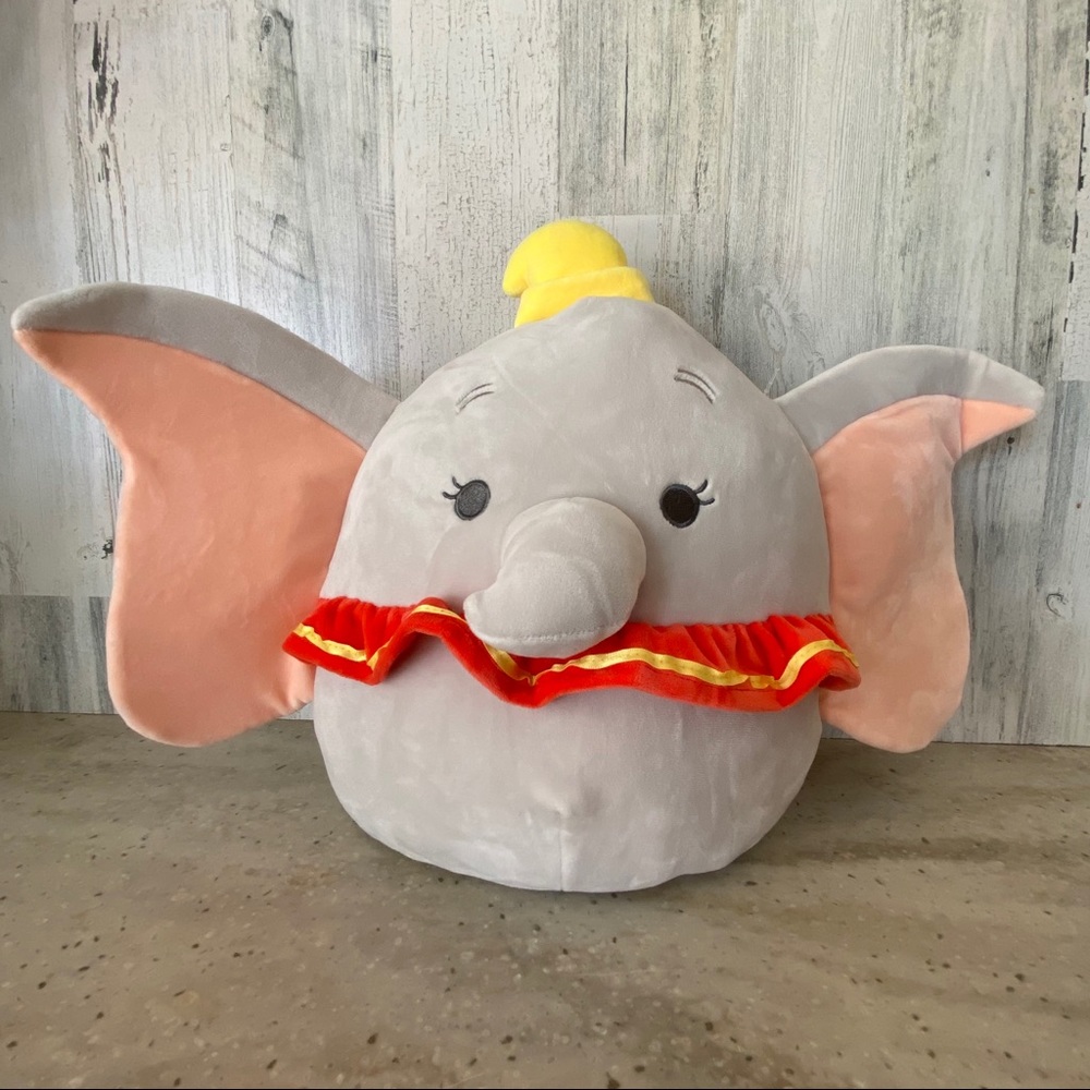 Disney Squishmallow DUMBO 10” NWT